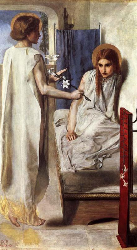 Dante Gabriel Rossetti The Annunciation France oil painting art